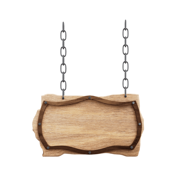 Premium Hanging Name Plate